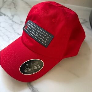 Under Armour Red Cap with Patch